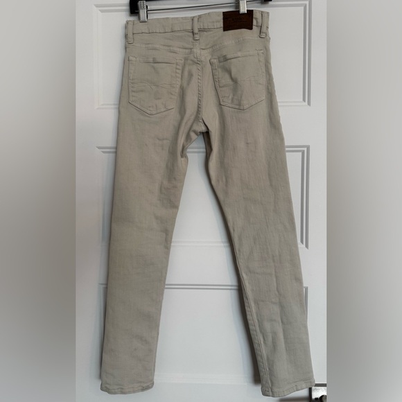Polo Ralph Lauren Sullivan Slim Cream/Light Beige Denim Jeans - Picture 10 of 16